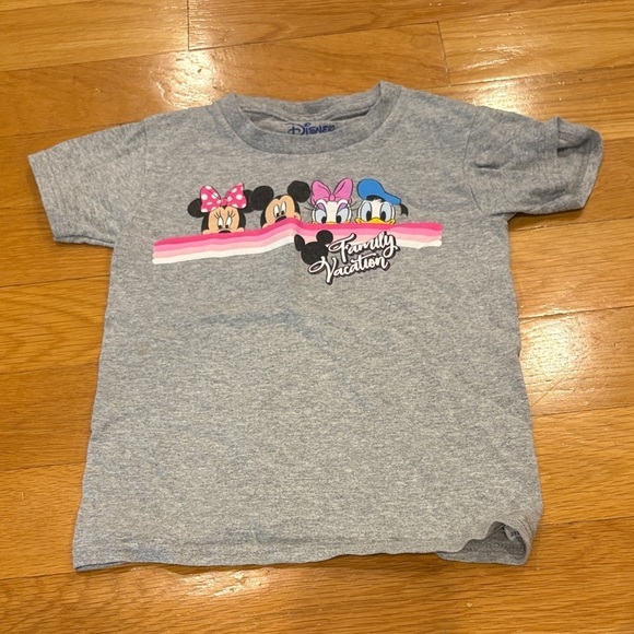 Disney Other - Disney Gray T-Shirt with Mickey and Friends